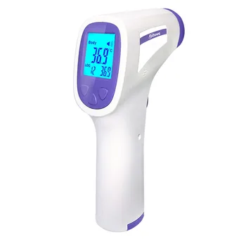 

NEW Non Contact Thermometers with Fever Infrared thermometer digital Forehead laser Thermometer Alarm Temperature Measurement