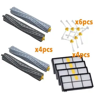 

Roller Brush Hepa Filter Side Brush Replacement Parts Set for Roomba 800 Series