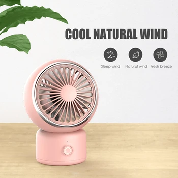 

Mini Personal Cooling Fan Portable Desk Table USB Rechargeable Oscillating Fan Mini Desk Rechargeable Quiet Office