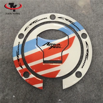 

3D Tank Gas Cap Pad Pad Filler Cover Sticker decals Fit HONDA Africa Twin CRF1000L CRF1000 F 2016 2017 2018