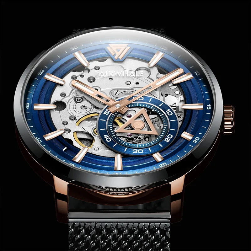 Мужские часы Fairwhale, водонепроницаемые, нержавеющая сталь, кварцевые часы, мужские, хронограф, военные часы, наручные часы, Relogio Masculino