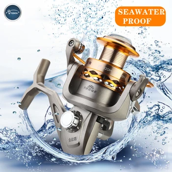 

Fishing vessel 5.2:1 anti-seawater fish reel stainless steel reel full metal sea bream wheel throwing wheel spinning wheel