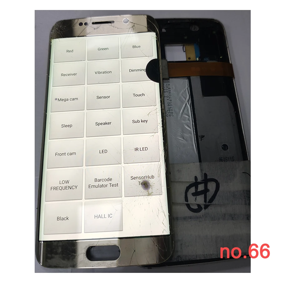 JPFix для Samsung Galaxy S6 Edge G925FD практика использование стекла Сломанный ЖК дисплей
