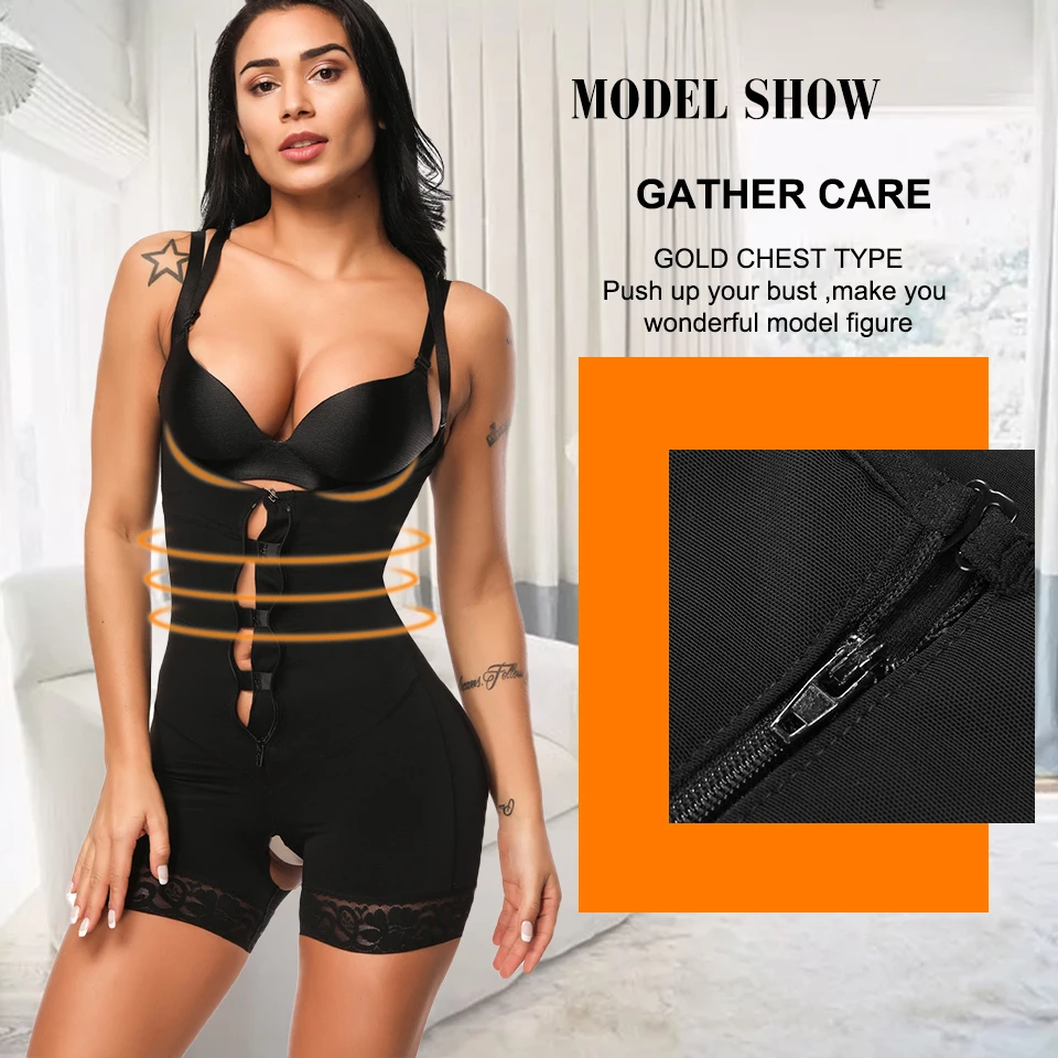 Обхват талии SECRET Для женщин Body Shaper после липосакция пояс Комбинезон жилетка талию формирующий Reductoras Корректирующее белье всего тела формирователь боди