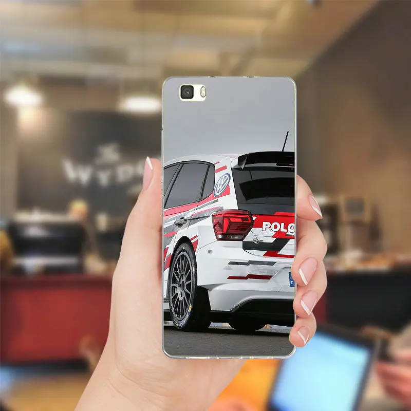 Picture 1 Мягкий ТПУ силиконовый Мобильный чехол для телефона huawei P8 P9 P10 Lite mate 10 Pro Y3 Y5 Y6 II Y7 Honor 6X 7X 9Plus VW Volkswagen Golf Gti - Цвет: Picture 1