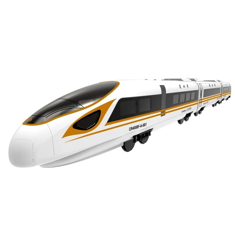 High Simulation Remote Control RC Robot Train Voice Announce  117CM Large One Key Open/Closed Speed Switch Train Kid Boy Gifts 6