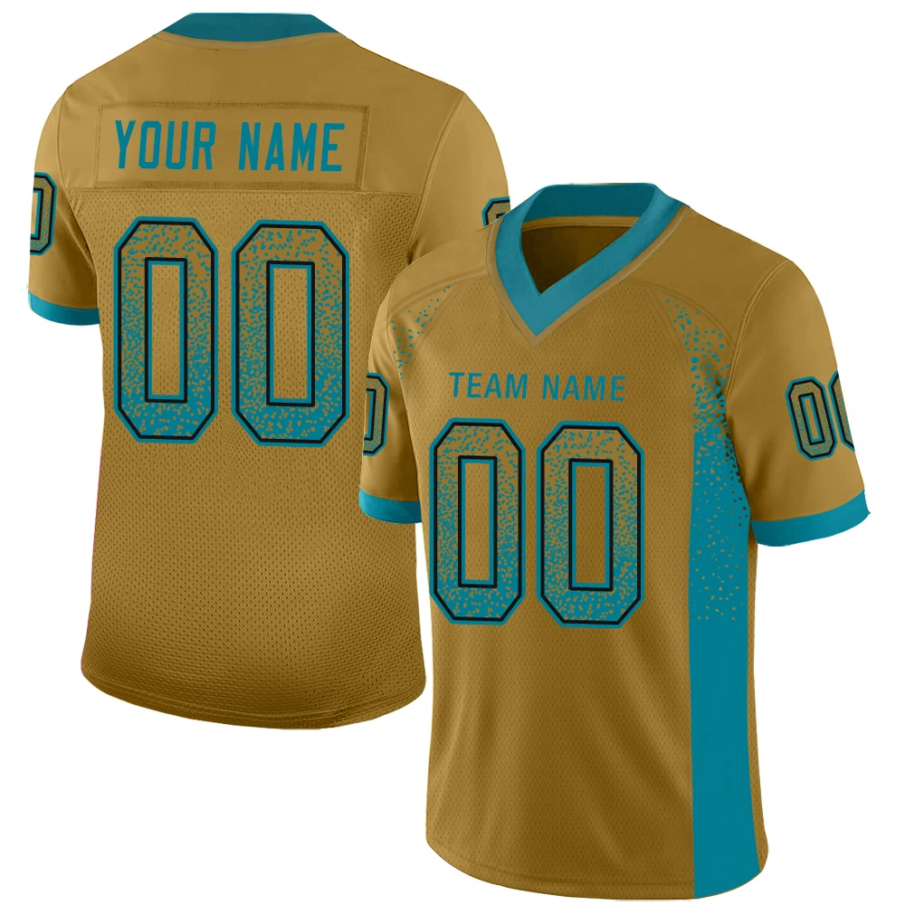 Fashion Football Jersey Full Sublimation Your Team Name/Number Mesh Breathable V-neck Uniform for Men/Women/Kids Big Size