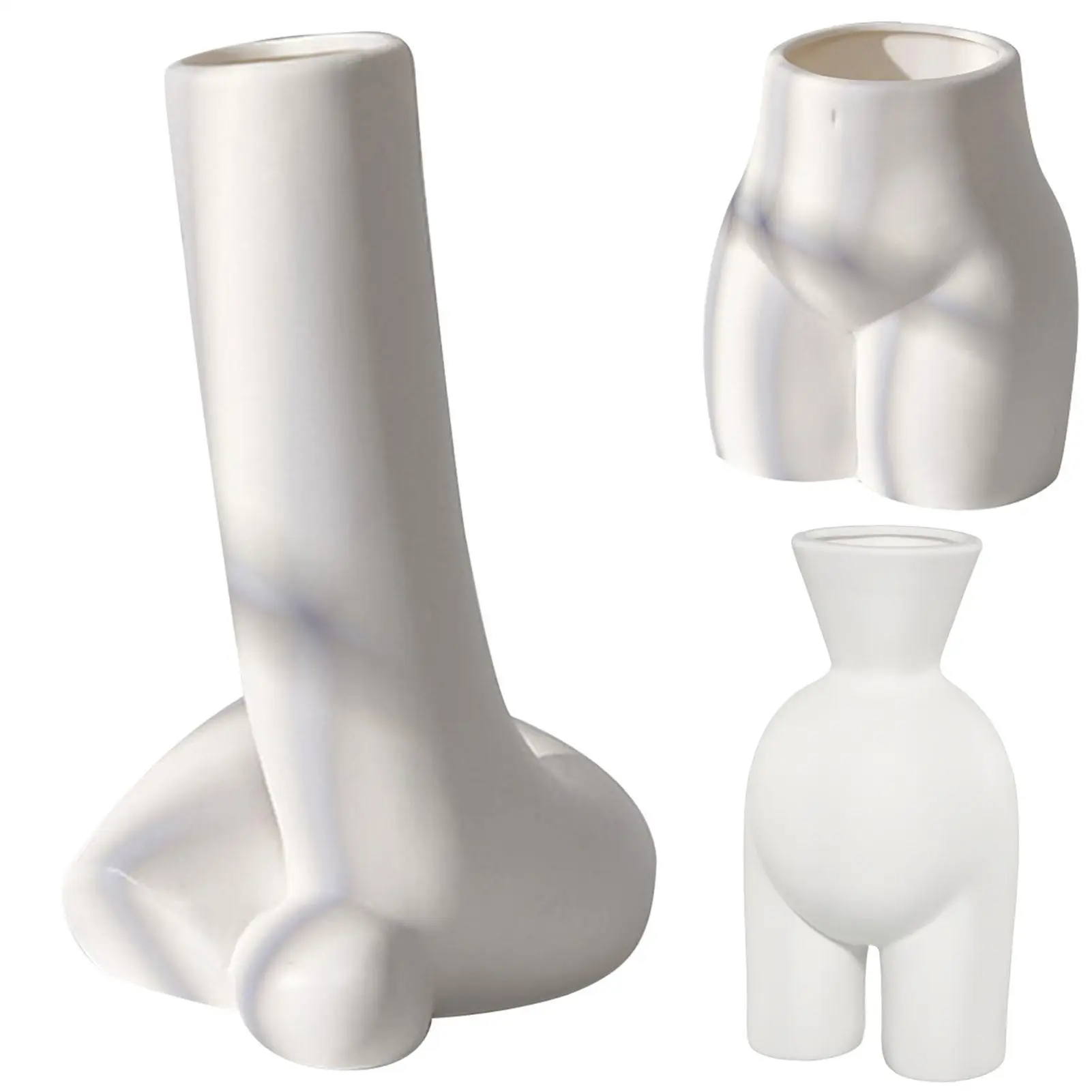 

HOT SALESï¼ï¼ï¼New Arrival Vase Creative Simple Ceramics Nordic Style Flower Holder for Home