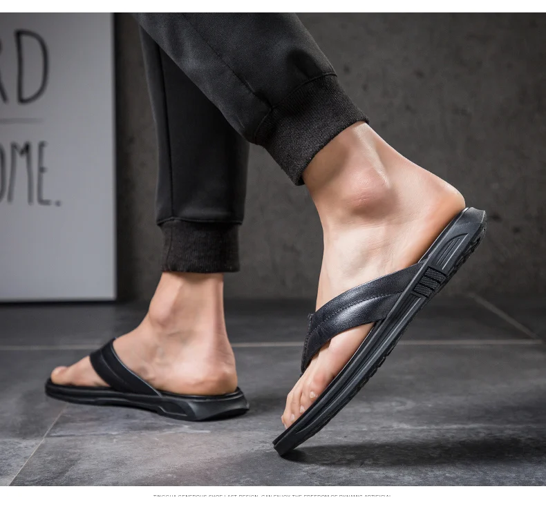 Casa de Slides Flip Flops Homens Chinelos