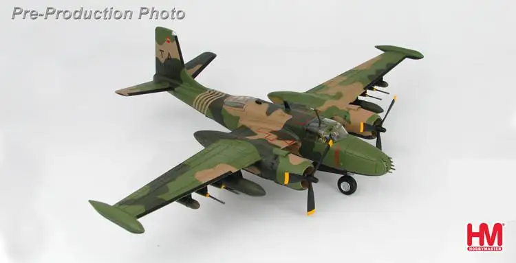Хобби мастер Дуглас B-26K счетчик захватчик 59 специальный боевой блок/609 эскадрилья 64-17660 Nakai Таиланд 1/72 литье под давлением модель самолета