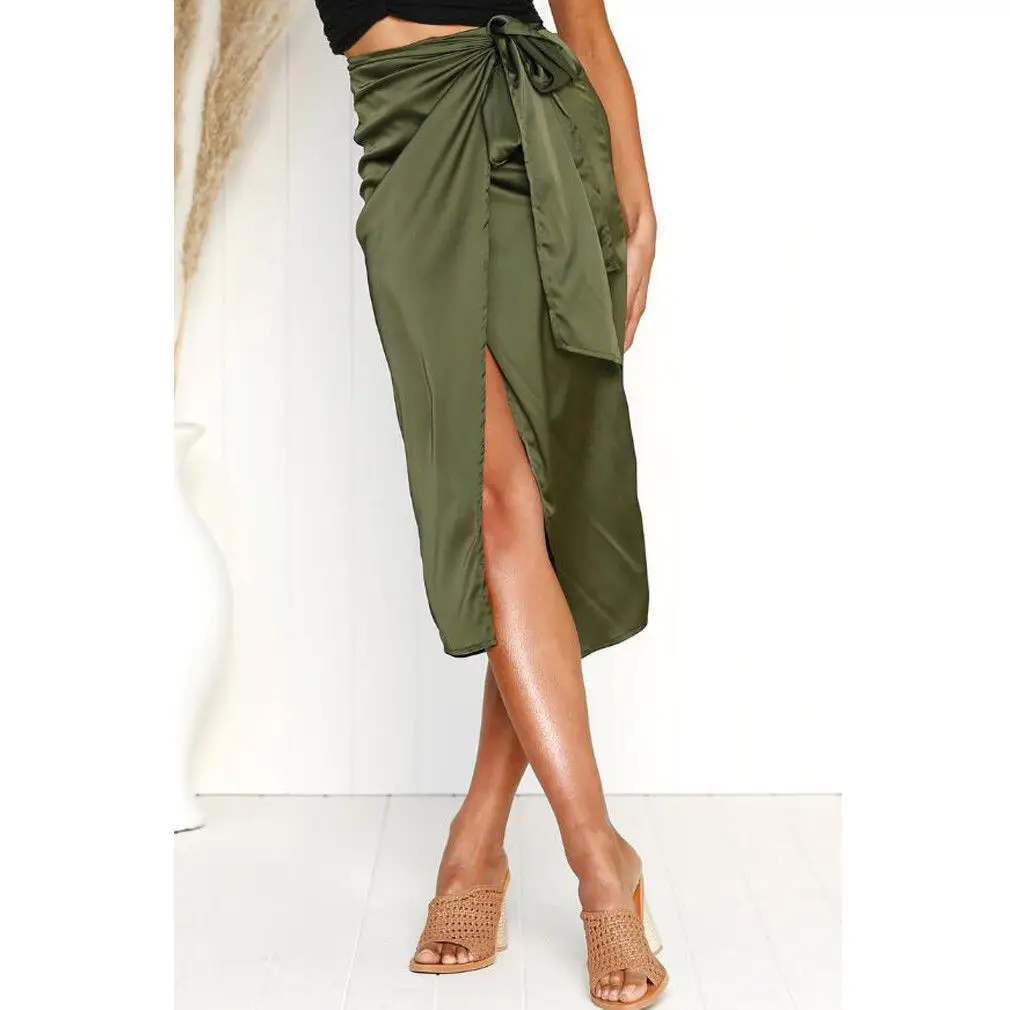 Синий Summer Style Pencil Skirt Women High Waist Fashion Women Sexy England Leopard Printed Split Bandage Evening Party Skirt - Цвет: Синий