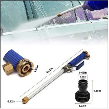

High Pressure Flushing Car Wash Water Gun Garden Water Gun Garden Showers Practical Portable Durable