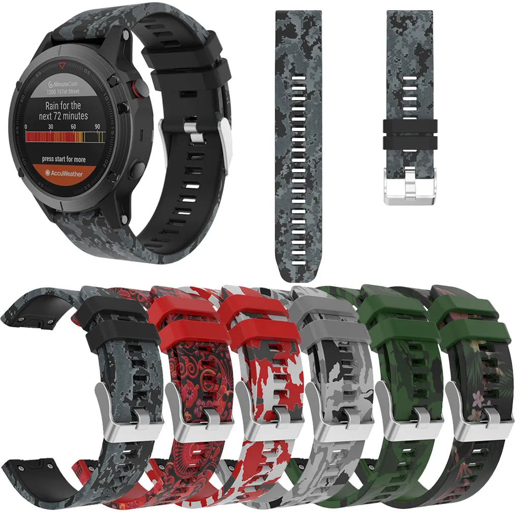 

Smart watch strap for Garmin Forerunner 945/935 Silicone Bracelet watchbands Wristband Replacement Sports rubber Accessories #P3