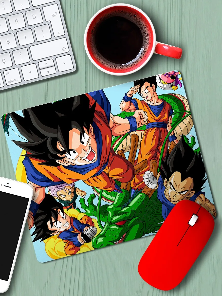 Коврик для мыши с принтом аниме Dragon Ball - 5734 Г 30x40 | Компьютеры и офис