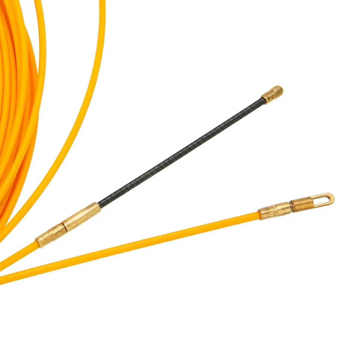 Mayitr New 30M/3mm Fiberglass Electrician Conduit Ducting Cable Push Pullers Duct Snake Rodder Tape Wire