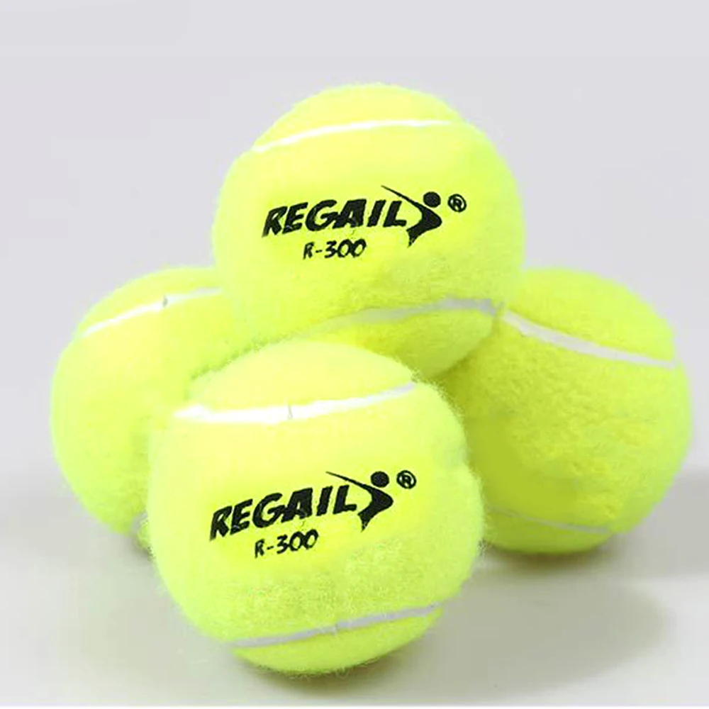 12Pcs Tennis Sheep Wool High Elasticity for Training Sport Ball Natural Rubber and Woolen Competition 750g Beach Tennises 63.5mm
