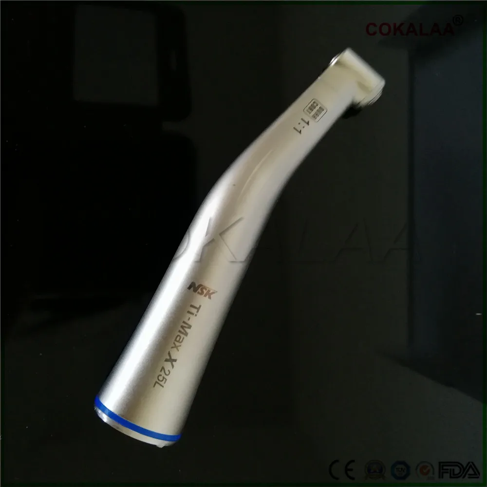 BLUE RING fibre-opti 1 шт. хорошее качество зубной микромотор внутренним воденым путь с косым углом с E-Тип глянцевый наконечник 1:5 1:1 20:1 - Цвет: BLUE RING fibre-opti