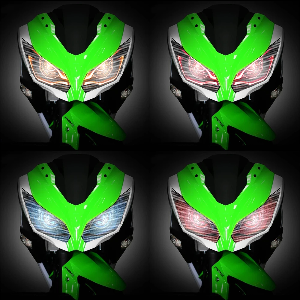 Для Kawasaki Versys 650 1000 мотоциклетная наклейка на фару фара 3D Трансмиссия защитная