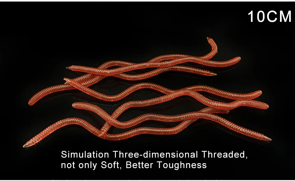 K8356-50PcsLot-8cm-10cm-Earthworm-Soft-Fishing-Lures-Soft-Bait-PET-Artificial-Bait-Red-Worms-Fake-Lure-Fishing-Tackle_05
