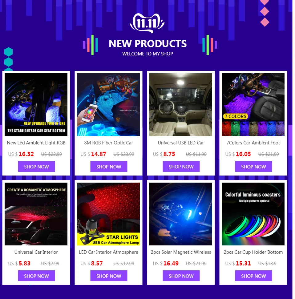 36 светодиодный RGB автомобильный атмосферный светильник для интерьера, пола, ног, декоративный светильник, USB беспроводной пульт дистанционного управления/управление музыкой, внутри неоновый светильник, полоса