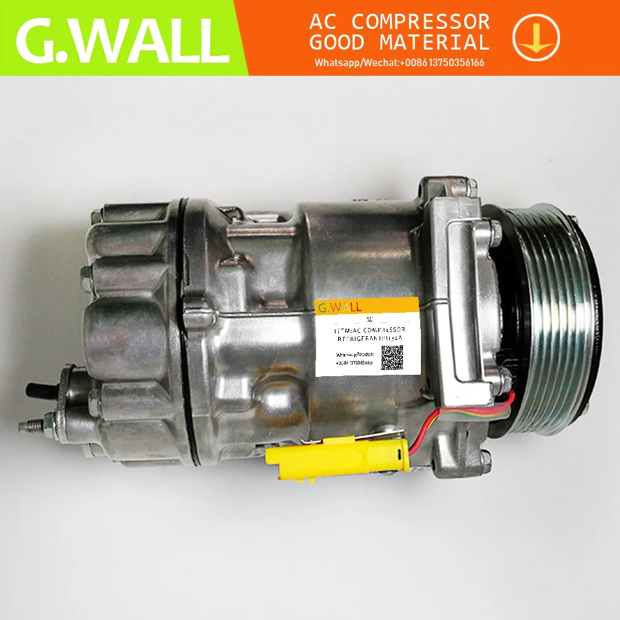 SD7v16 Компрессор переменного тока для Citroen Jumpy Отправка для peugeot 807 2,0 9687499380 648748 96874993 648750