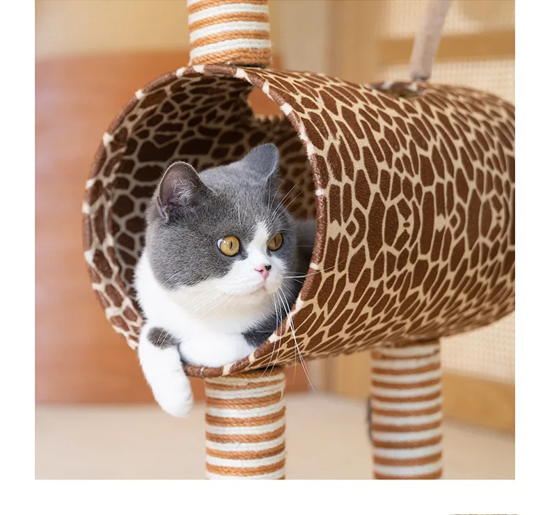 Кошка скалолазание рама Лето кошачий помет четыре сезона универсальная скалолазание доска подставка в виде кошки с гнездом жираф игрушка для кошки