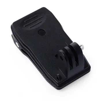 

360 Degree Rotary Backpack Hat Clip Clamp Mount for Gopro Hero 5 3 4 Session SJCAM SJ4000 For Go Pro Accessory