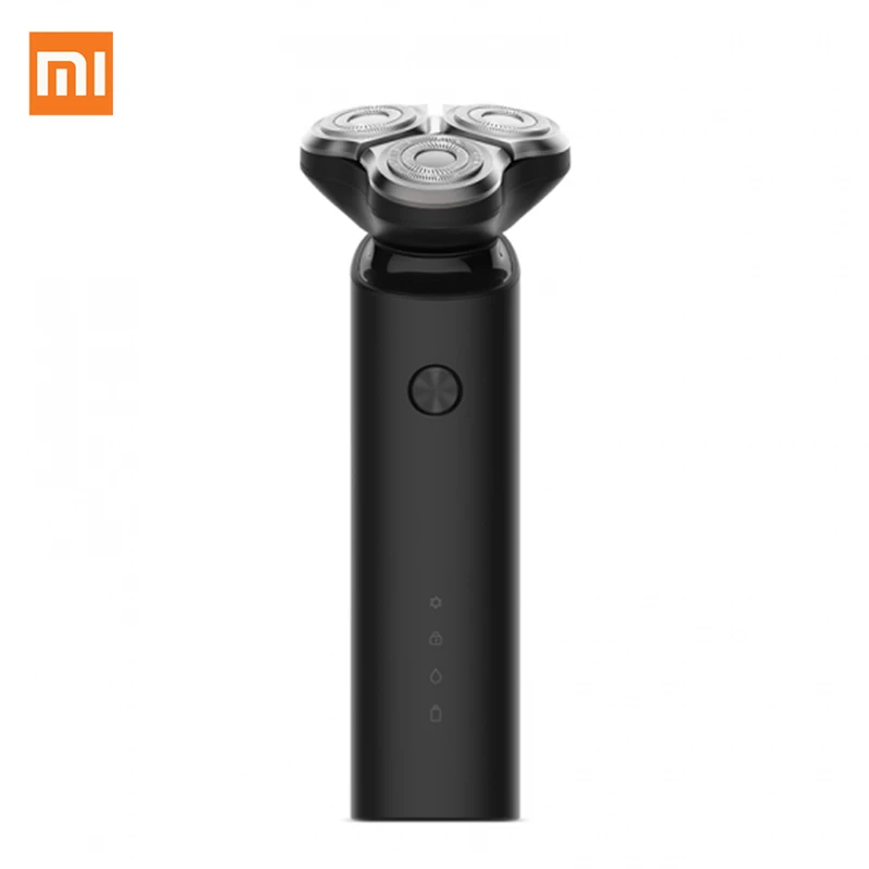 

Оригинальная бритва XiaomiMijia электробритва Flex с 3 головками для сухого и влажного бритья, моющееся двойное лезвие Main-Sub, режим Turbo +, удобный подарок для чистки