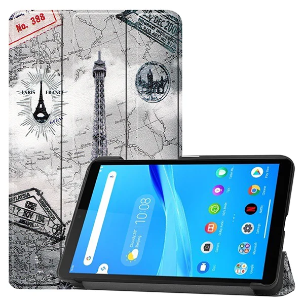 FGTT Чехол для lenovo tab M7 TB-7305x tb-7305i tb-7305f Стенд кожаный чехол Funda для lenovo tab m7 складной магнитный чехол с подставкой - Цвет: FGTT