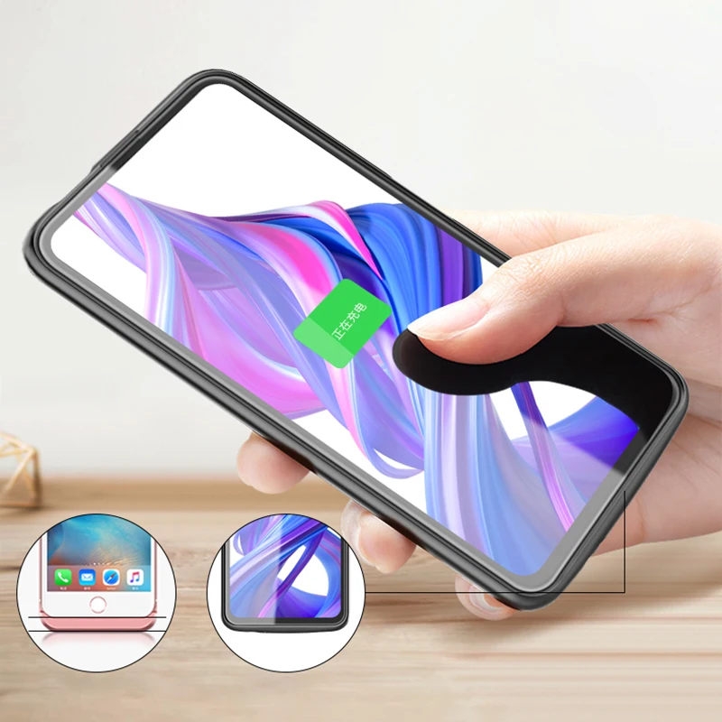 Leioua 5000 мАч батарея чехол для huawei Honor 9X внешний Банк питания зарядное устройство телефон чехол для huawei Honor 9X батарея Чехол