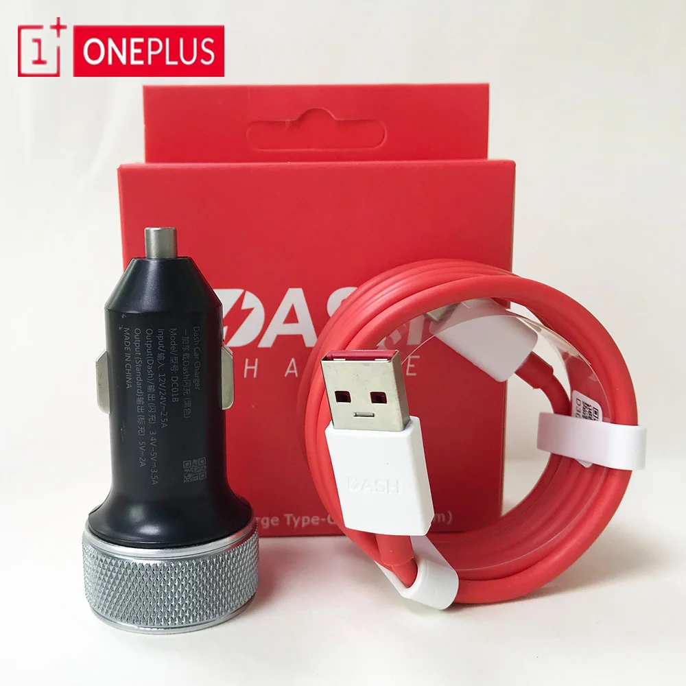 Оригинальное автомобильное зарядное устройство OnePlus Warp Charge 30 Вт 5 в 6A Max для oneplus 7T