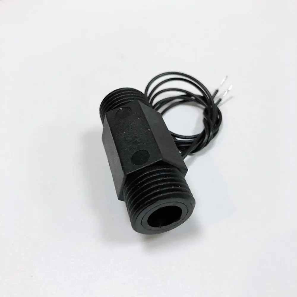 DN15 нейлоновый PA66 пластиковый BSP 1/2 дюйма наружная резьба расход 1 2 12 л/мин водяной