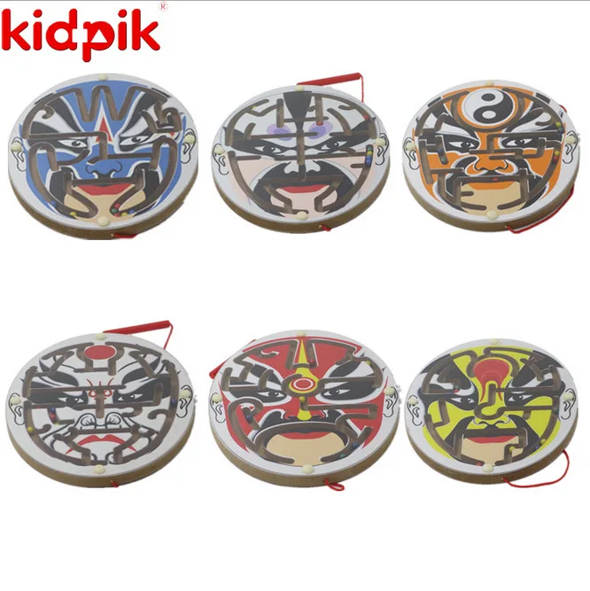 Kidpik CHILDREN'S Friends Wooden Educational Force Children Baby Parent And Child Toy Learning Early Education Creative Facial M