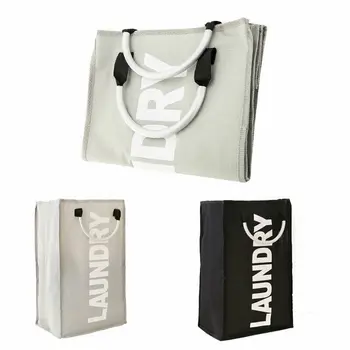 

Large Foldable Oxford Washing Clothes Laundry Basket Bag Hamper Foldable Storage Bags 2019 New