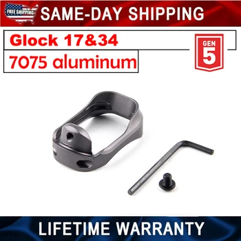 

CHEAP SHIPPING New 7075 Aluminum CNC Flared Magwell Glock 17&34 GEN5 QT203