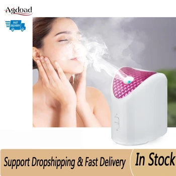 

Nano Ionic Facial Steamer Lady Deep Cleaning Face Sprayer Humidifier Sauna Spa Unclogs Pores Reduce Blackheads Acne Skin Care