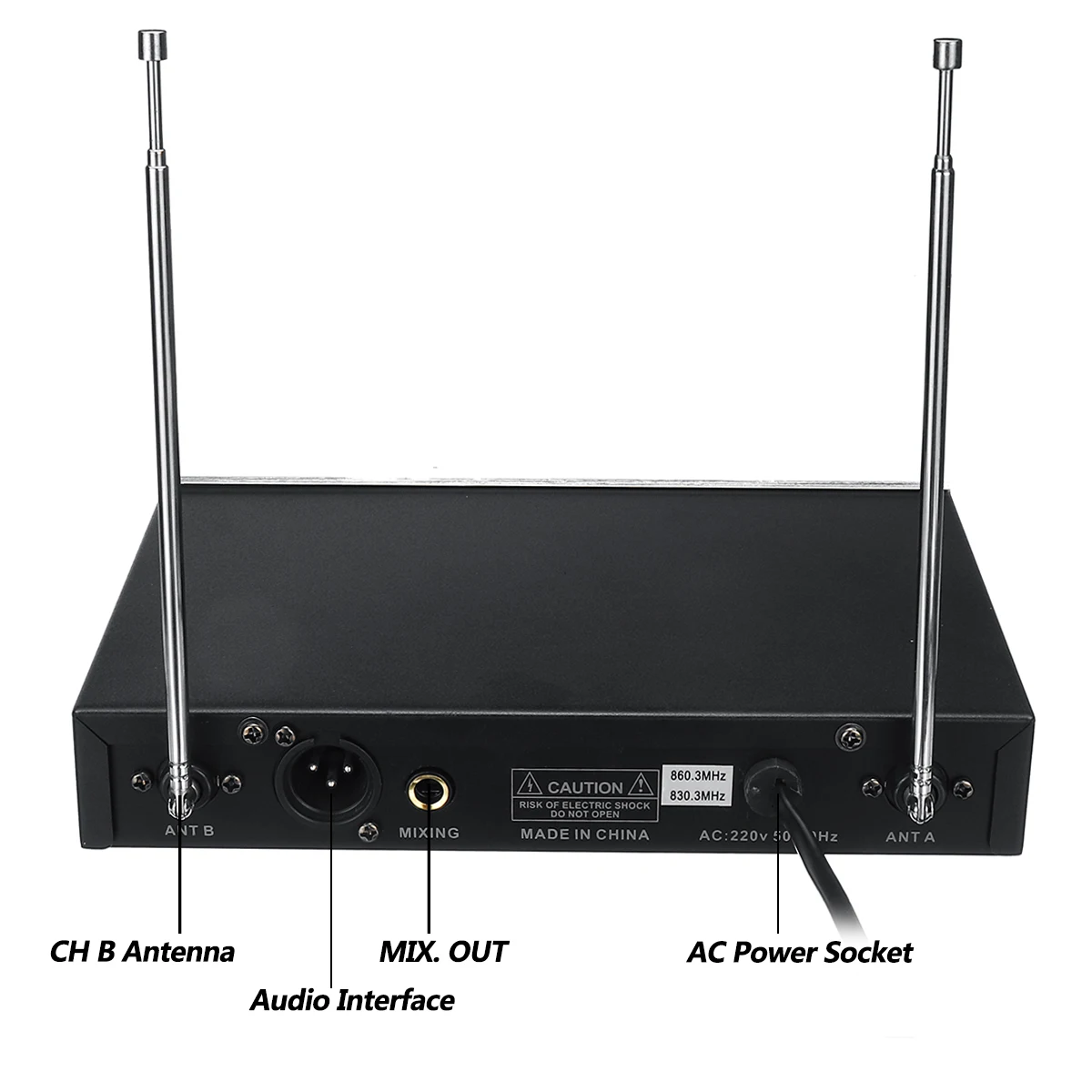 VHF-280MHZ профессиональный беспроводной двойной микрофон системы беспроводной радио Ручной микрофон приемник микрофоны комплект для караоке ktv