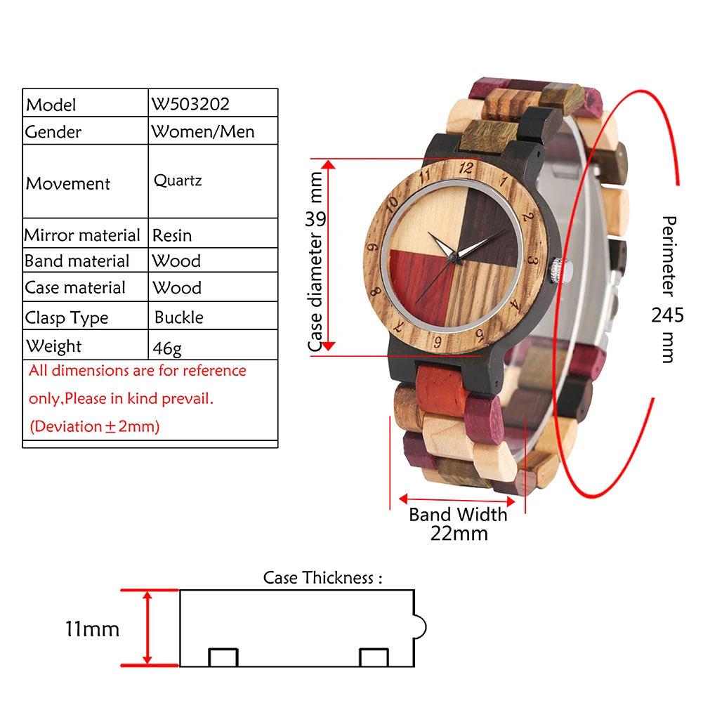 Красочные бамбуковые часы для женщин и мужчин Уникальный циферблат с арабскими цифрами Натуральный Деревянный ремешок наручные часы женские новые поступления horloge dames