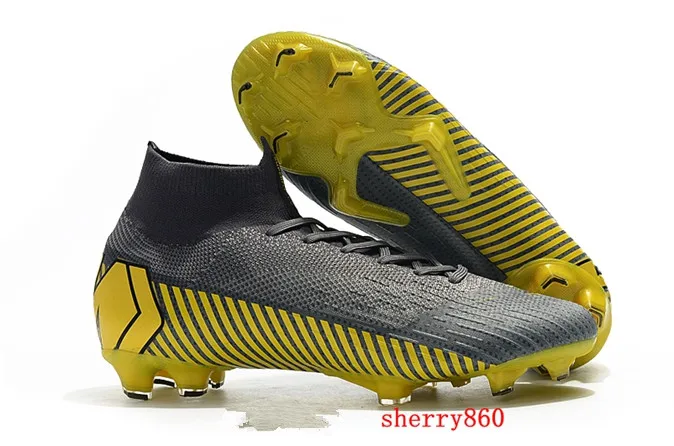 Мужские футбольные бутсы Superfly VI 360 Elite CR7 FG футбольные бутсы кошки футбольные бутсы SuperflyX Ronaldo scarpe calcio