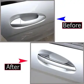 

Chrome Car Door Handle Trim Door Bowl Decoration For Mercedes Benz GLK/GL/ML/C Class W204 X204 Car Styling Accessories