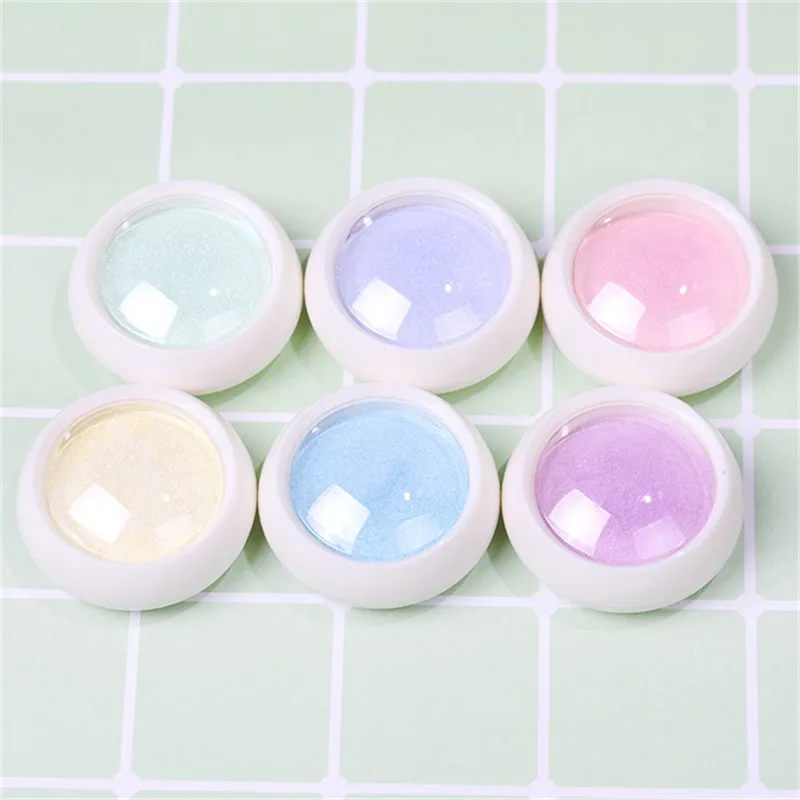 1G Top Aurora Neon Pigment Powder Chameleon Mermaid Powder Super Mirror Effect Unicorn Chrome Nail Rainbow Dust Nail Art Diy