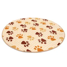 80x80 см коралловый бархат ванная комната абсорбирующий Коврик противоскользящий дверной порог круглый коврик ковер