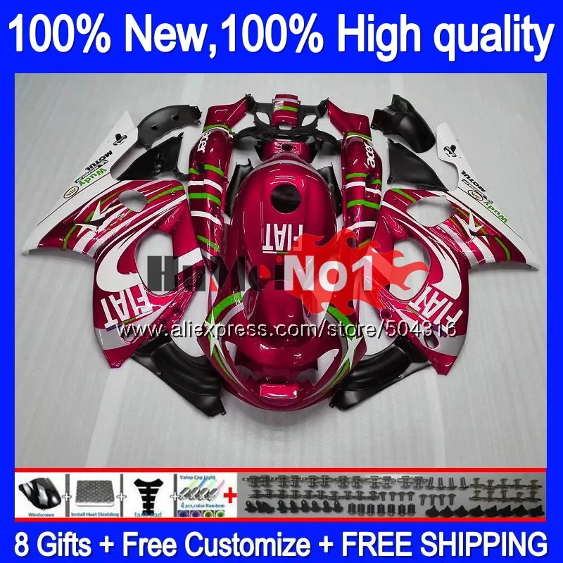 YZF 600R для YAMAHA YZF600R Thundercat 2002 2003 2004 05 06 07 39MC. 117 YZF-600R 96 02 03 04 2005 2006 2007 Обтекатели металлический красное вино стекло - Цвет: No. 1