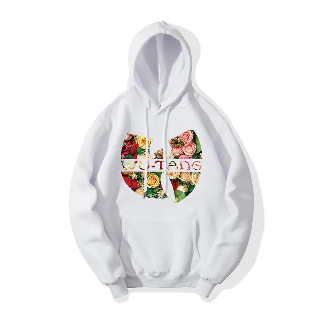 Wu Tang Clan Hoodie Fashion Hip Hop Band Logo Design Hoodies Fashion Hooded Long Sleeve Sweatshirt Rap Music Tops