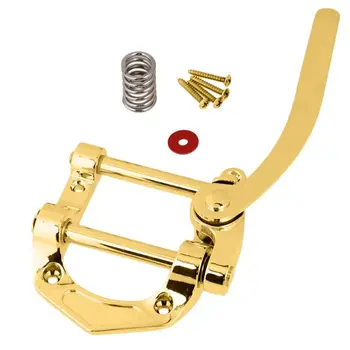 

Guitar Tremolo Unit Vibrato Bridge Vibrato Tailpiece for Jazz Electric Guitar