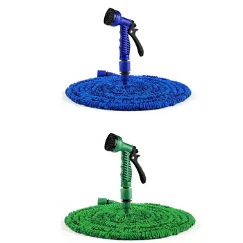 

Portable Expandable Garden Hose Flexible Water Hose EU Hose Plastic Hoses Pipe With Spray Gun To Watering Car Wash Spray
