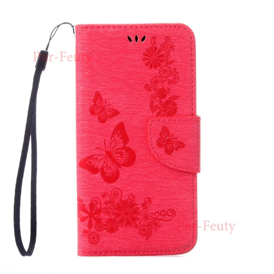 Red Чехлы для huawei Y5 AMN LX1 LX5 LX9 кожаный бумажник с бабочкой на магнитной застежке Чехлы для huawei Honor 8S Ksa-lx9 Kse-lx9 - Цвет: Red