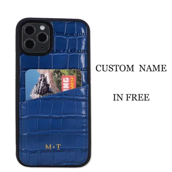 

MAGIC TALE fashion and classic style for Iphone Xs max case Luxury calf cow leather custom name half-wrapped case dropshipping