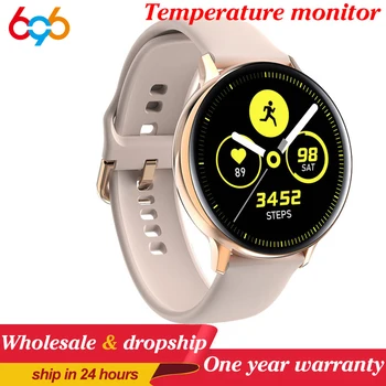 

S30 Smart Watch Men Women Full Touch Screen ECG IP68 Waterproof Heart Rate Blood Pressure Body temperature monitoring Smartwatch