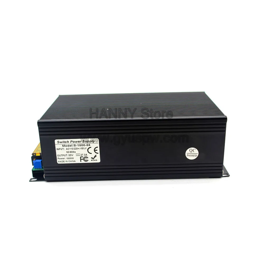 AC DC 55V источник питания DC55V 1500W Трансформатор 110V 220V светодиодный блок питания драйвера для ЧПУ маршрутизатор шаговый двигатель